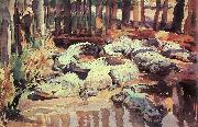 John Singer Sargent Muddy Alligators oil painting on canvas